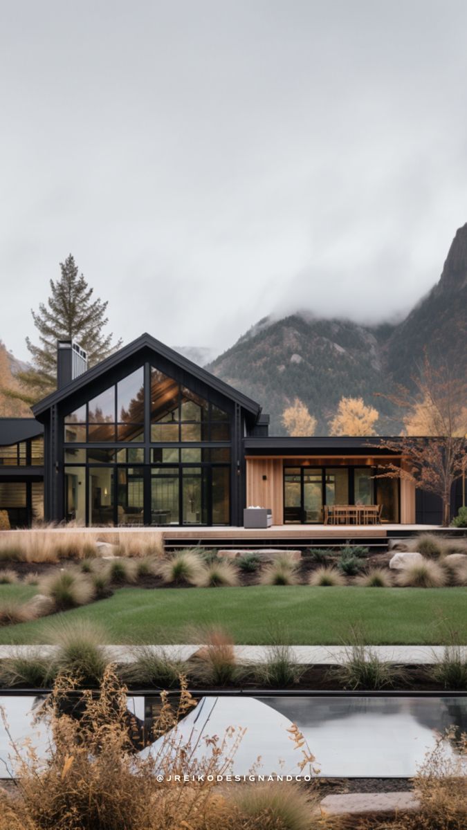 Modern Mountain House Sleek and Stylish Retreat in the Mountains