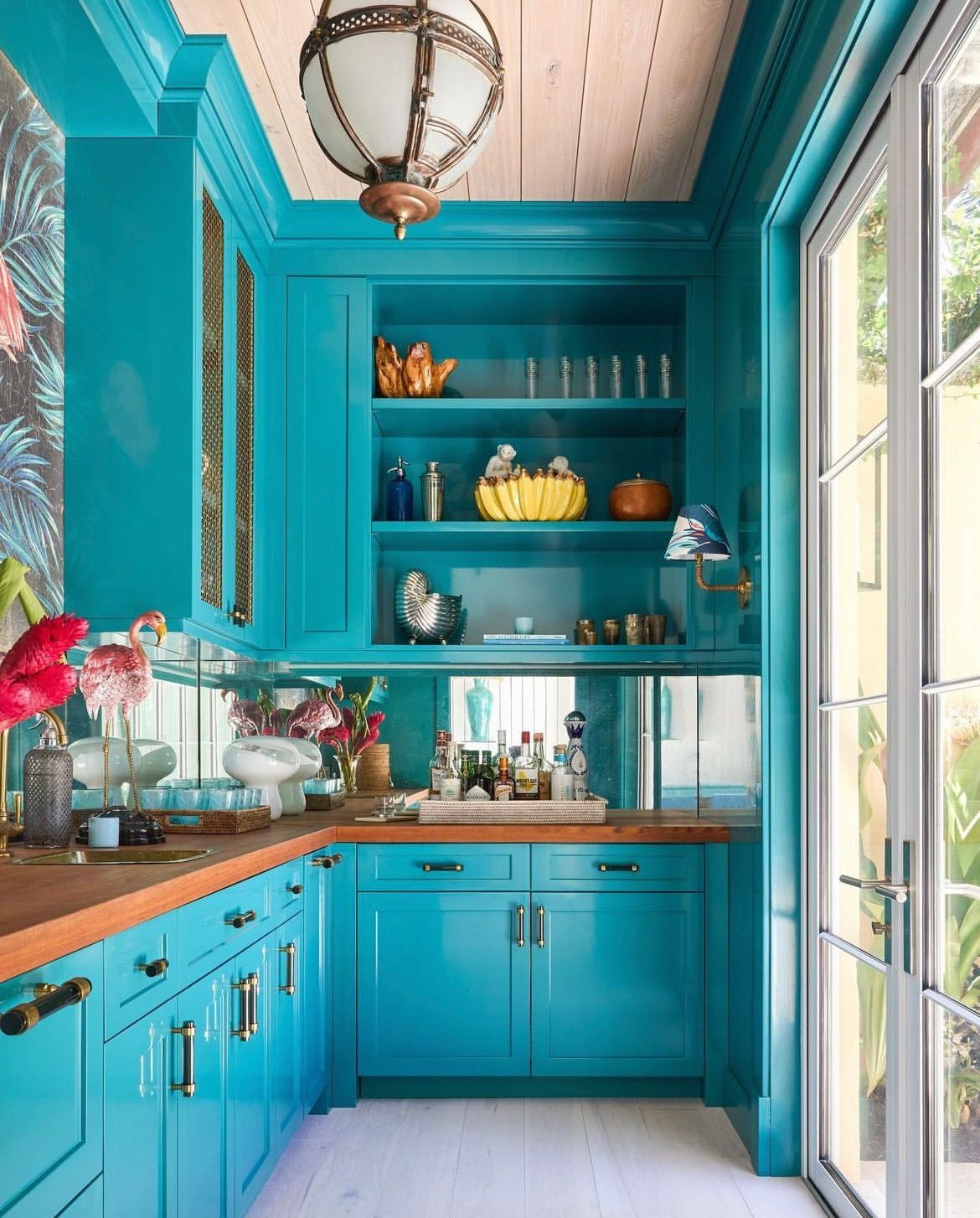 Modern Turquoise Kitchen Design Ideas