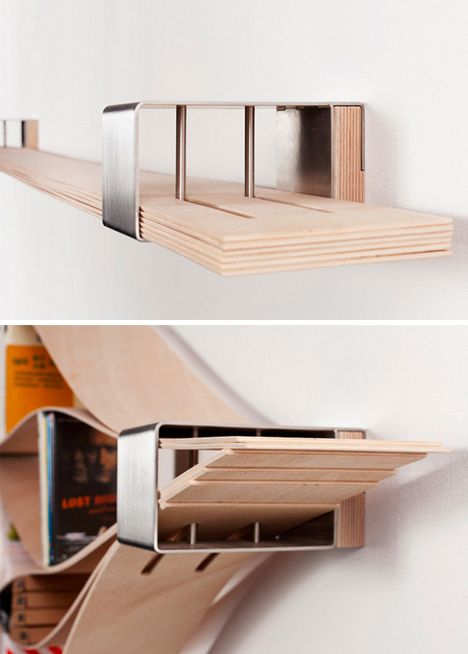 Modern Very Flexible Shelf Versatile Shelving Unit Maximizes Space for Contemporary Homes