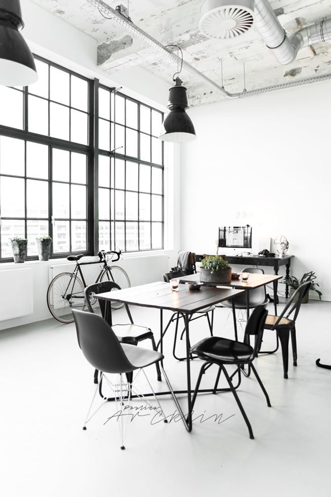 Monochrome Industrial Home Bold and Stylish Industrial Design for Your Home