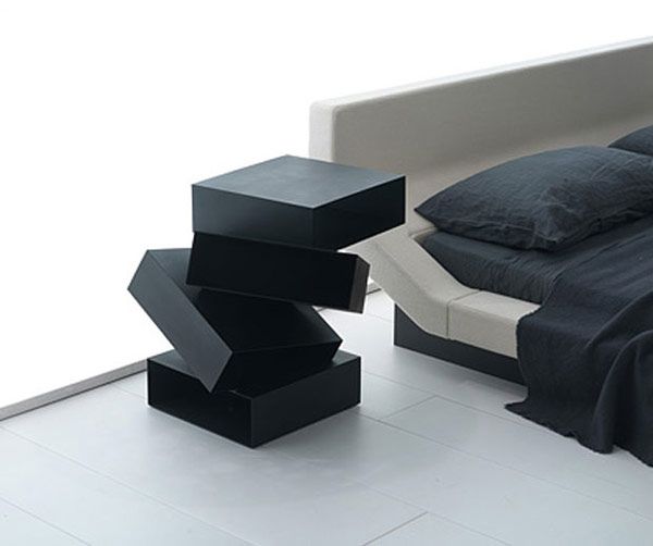 Non Conventional Bedside Tables Creative Alternatives for Bedside Tables