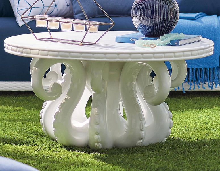 Octopus Coffee Table Unique Statement Piece for Your Living Room Decor