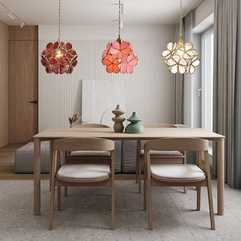 Pendant Lamps Inspired by Flowers Elegant Lighting Fixtures Mimicking Nature’s Blossoms