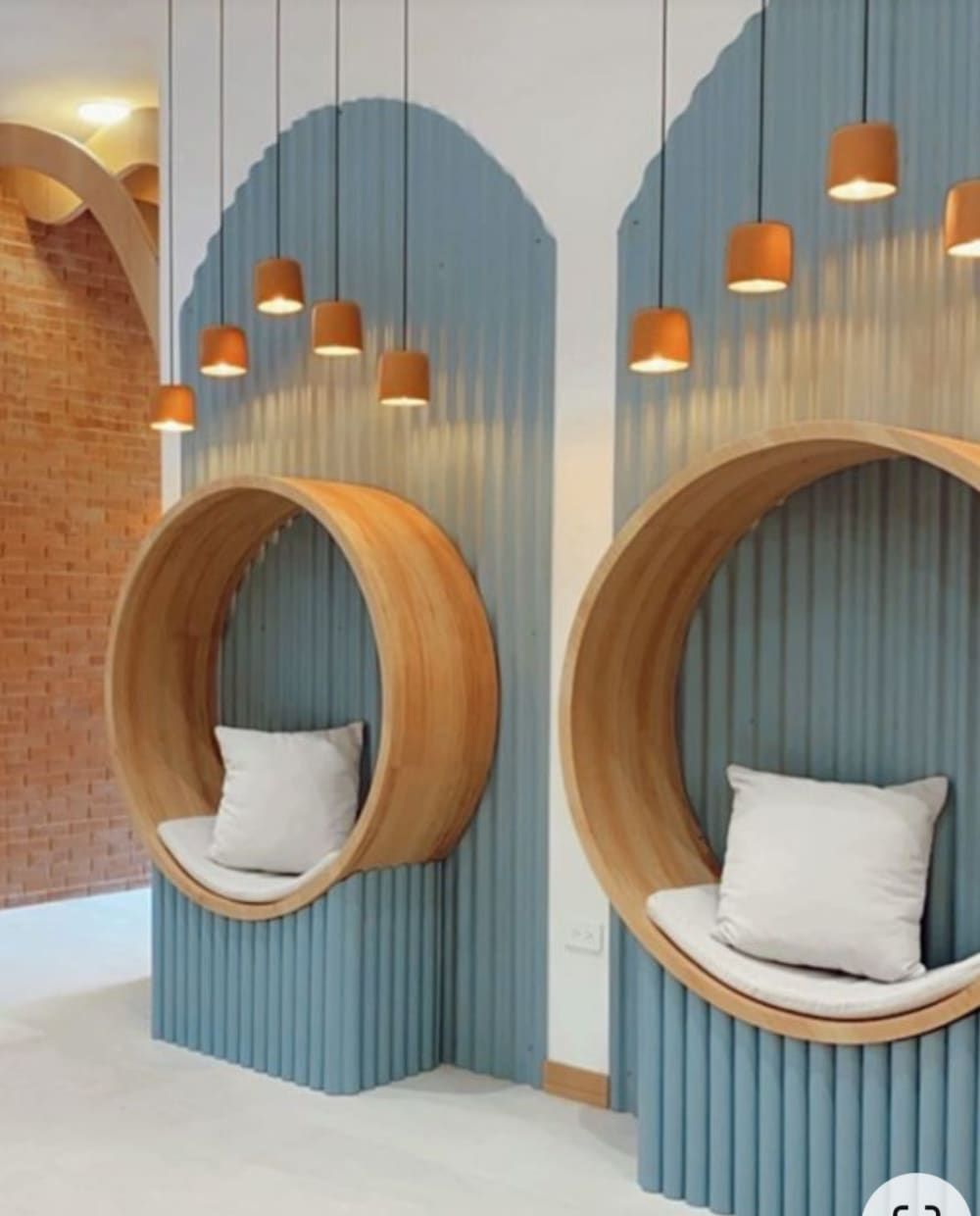 Pod Like Seating Innovative Circular Seating Solution for Comfortable and Stylish Spaces