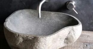 Raw Stone Bathroom Design