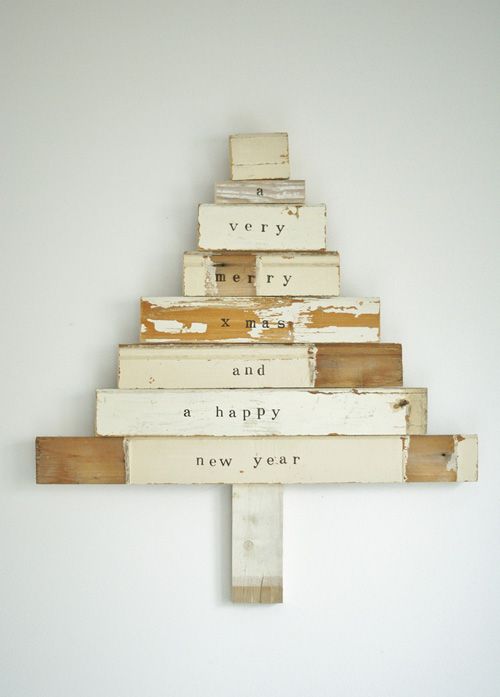 Recycled Wooden X Mas Trees Eco-Friendly Alternative to Traditional Christmas Trees Made from Reclaimed Wood