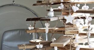 Recycled Wooden X Mas Trees