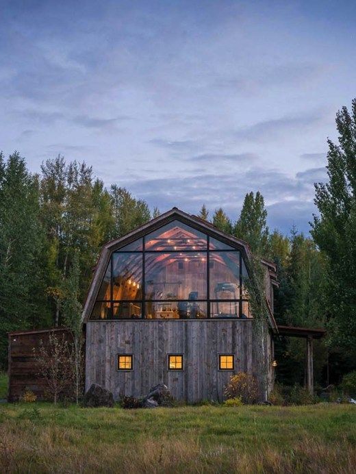 Rustic Home Of Two Barns Welcoming Two Barns on a Country Property