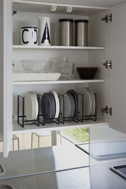 Small And Creative Dish Racks Efficient Ways to Organize Your Kitchen Dishes