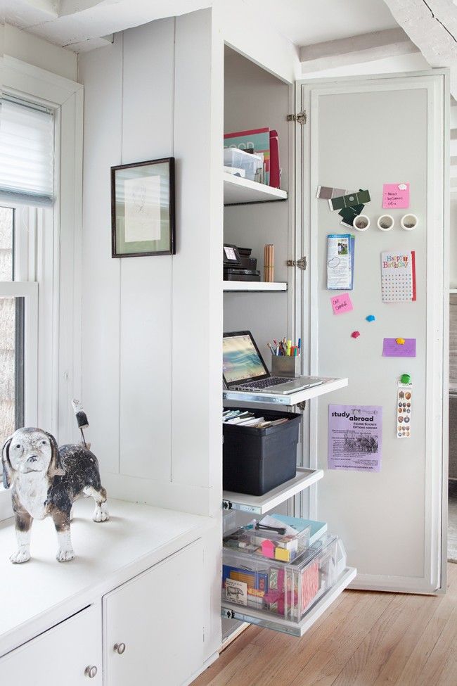 Small Fully Functional Home Office Create a Functional Home Office in a Compact Space