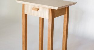 Small Nightstand Of Maple Wood