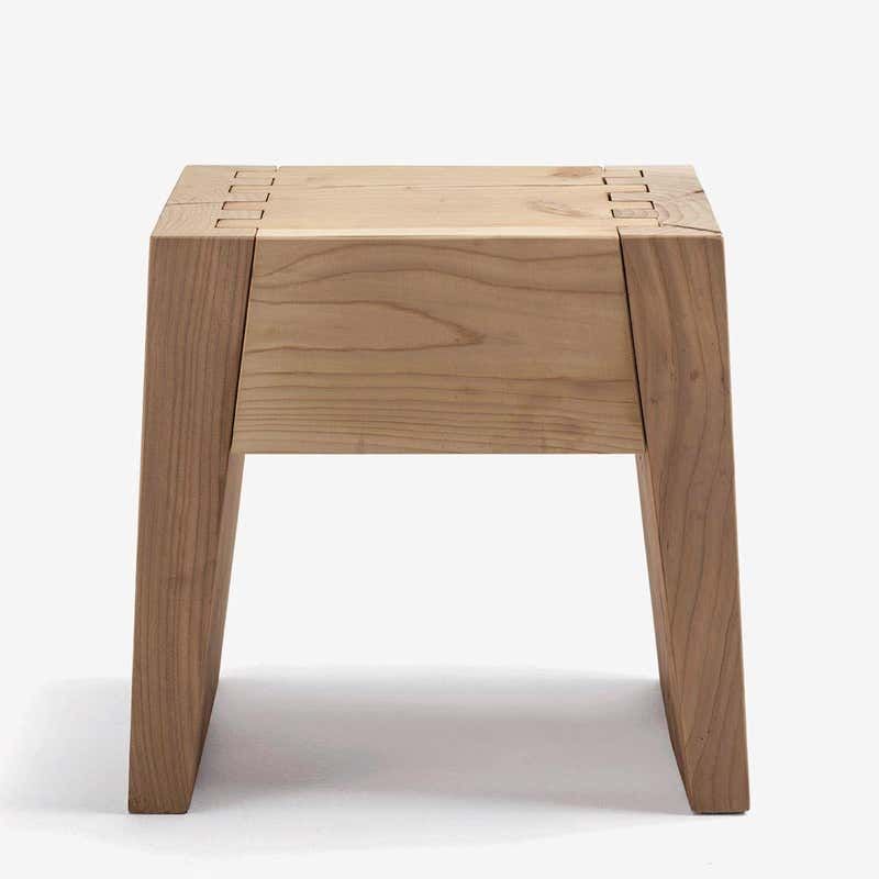 Solid Cedar Stools Durable Rustic Wooden Seating Options for Every Space