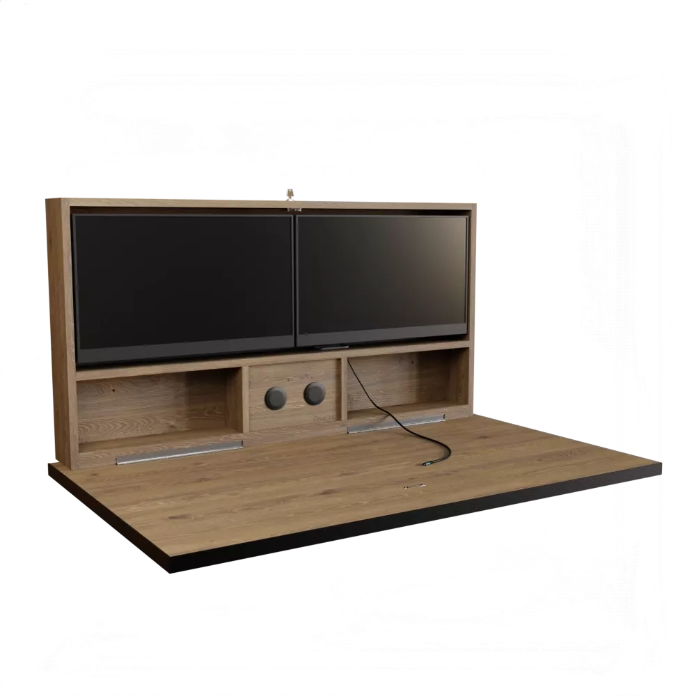 Space-saving Hideaway Wall Mounted Desk