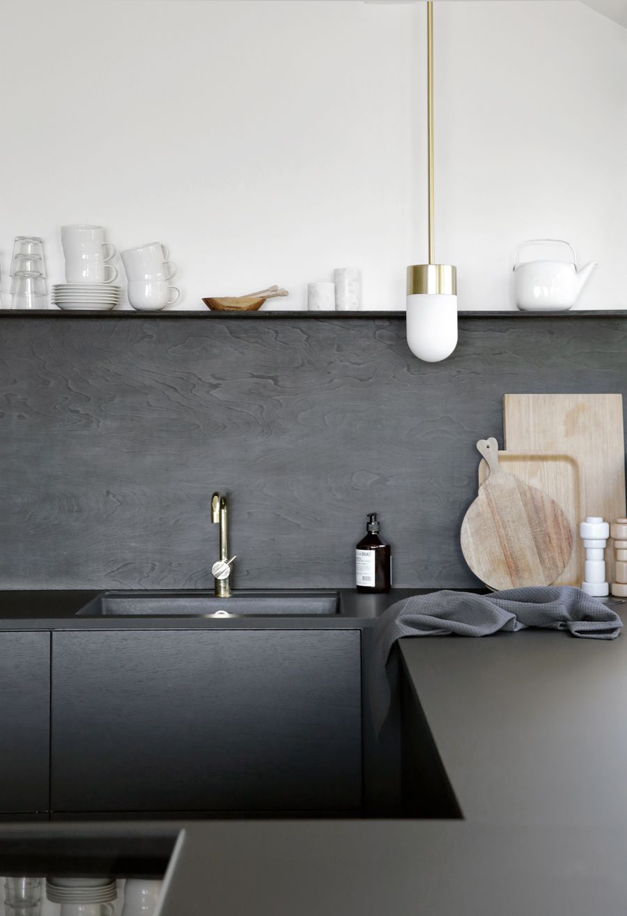 Striking Black Kitchens “Bold and Chic Black Kitchen Designs That Make a Statement”