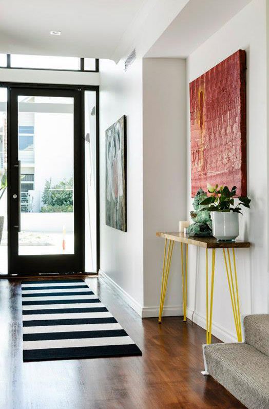 Table With Colorful Legs Bright and Vibrant Legged Accent Table for a Pop of Color in Your Home