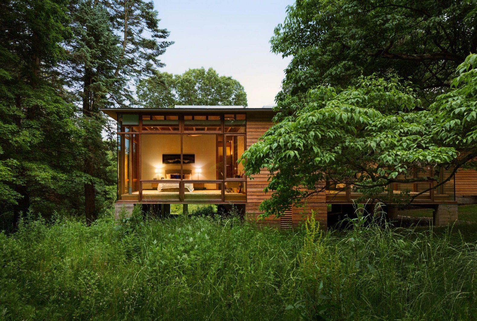 Three Volume Home Around Pond Stunning Residence Nestled by Tranquil Waterway