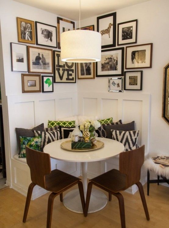 Tiny And Cozy Dining Areas Create a Charming and Intimate Dining Space for Small Settings