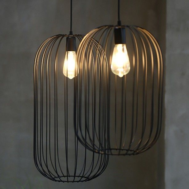 Trend Modern Cage Lamps Stylish Industrial-Inspired Lighting for Contemporary Spaces