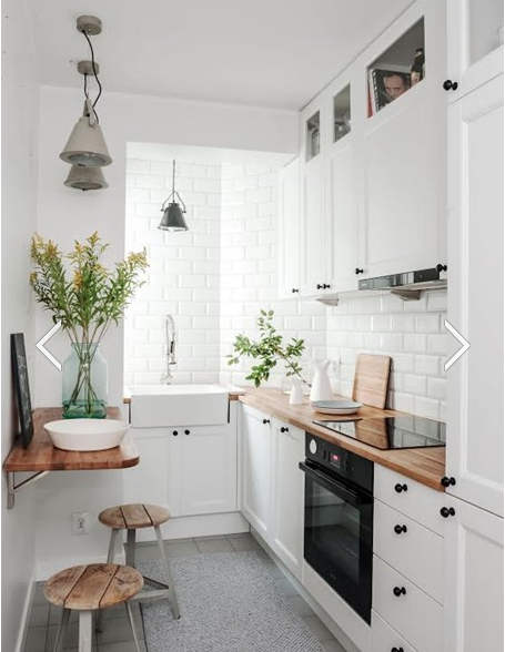 White Kitchen For Small Spaces Compact Kitchen Designs for Cozy Living]<<