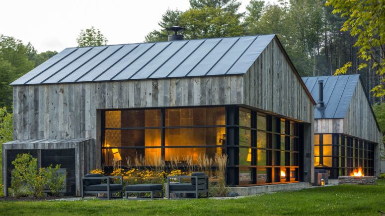 Woodshed Inspired Dwelling Unique Sustainable Living in Natural Environment